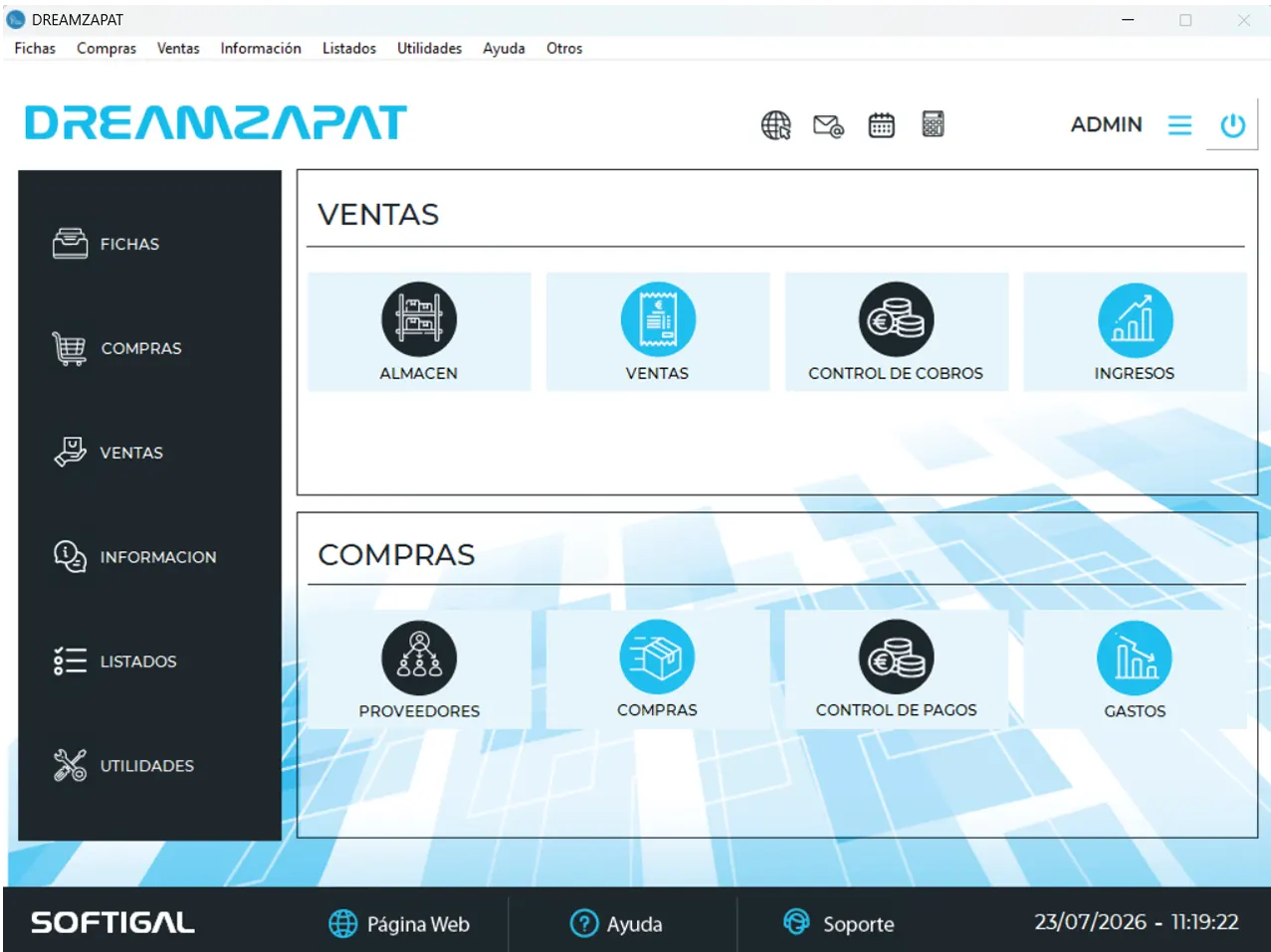 dreamzapat interfaz 3